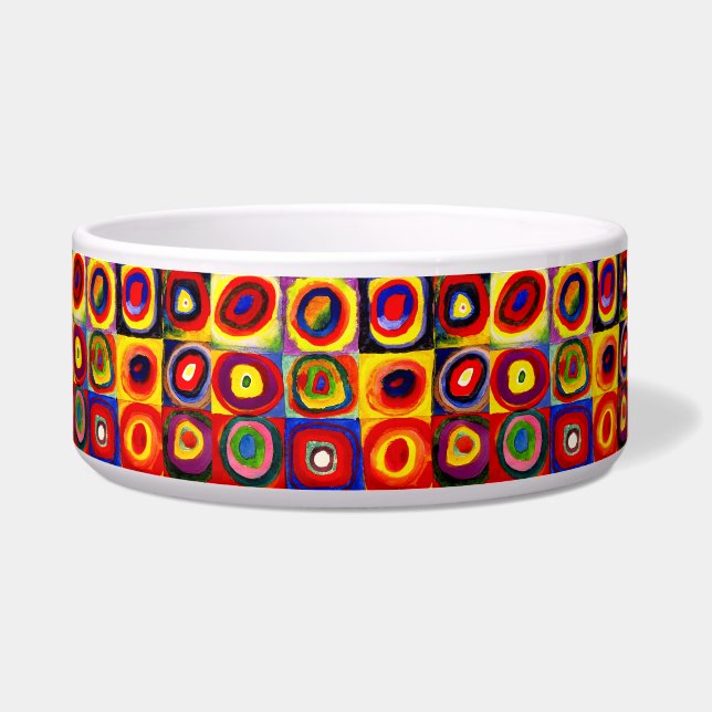 Kandinsky Farbstudie Quadrate Squares Circles Art  (Front)