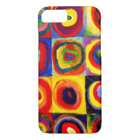 Kandinsky Farbstudie Quadrate Squares Circles Art
