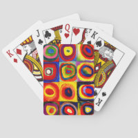 Kandinsky Farbstudie Quadrate Squares Circles Art 