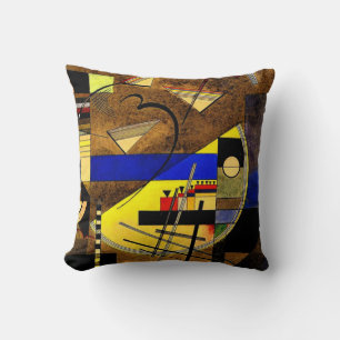 Kandinsky - Festes III, abstract art Cushion