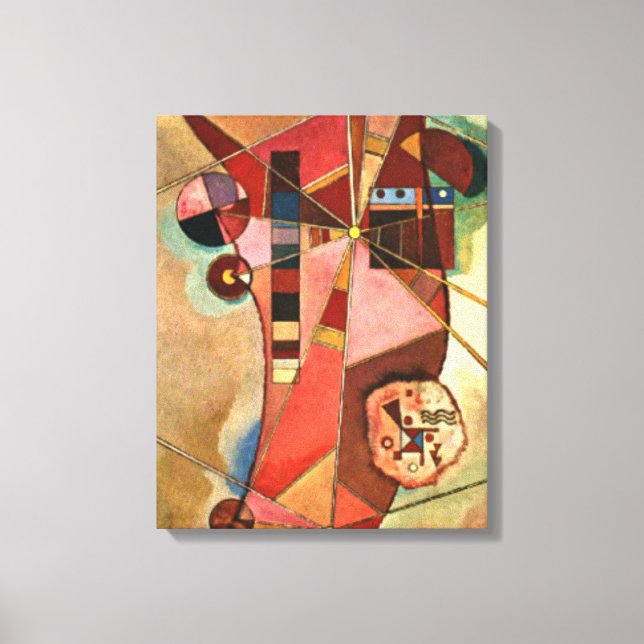 Kandinsky - Fixed Points Canvas Print (Front)