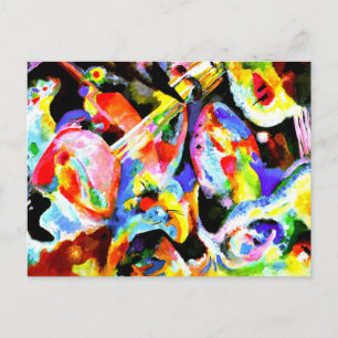 Kandinsky - Flood Improvisation Postcard