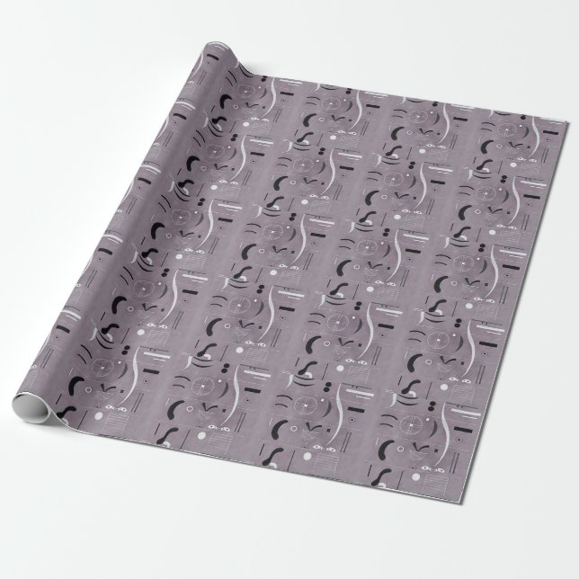 Kandinsky - Four Parts, Wrapping Paper (Unrolled)