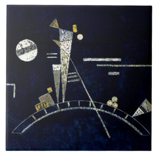 Kandinsky - Fragile Ceramic Tile