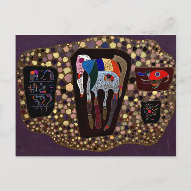 Kandinsky - Fragments Postcard (Front)