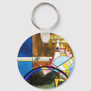 Kandinsky Great Gate of Kiev Key Chain