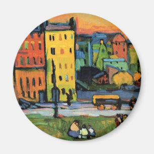 Kandinsky - Houses in Munich, Magnet