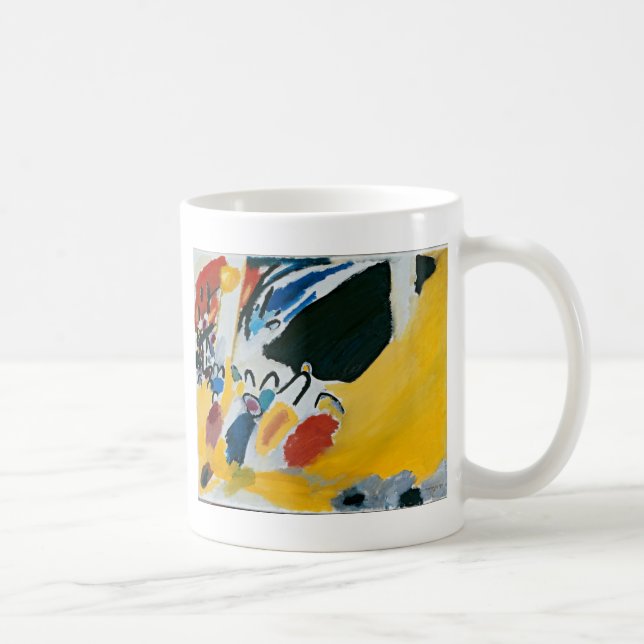 Kandinsky Impression III Concert Abstract Painting Coffee Mug (Right)