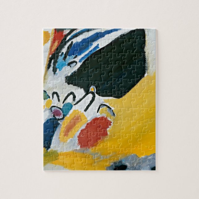 Kandinsky Impression III Concert Abstract Painting Jigsaw Puzzle (Vertical)