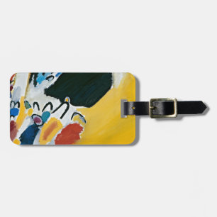Kandinsky Impression III Concert Abstract Painting Luggage Tag