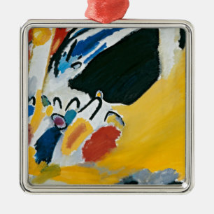 Kandinsky Impression III Concert Abstract Painting Metal Tree Decoration