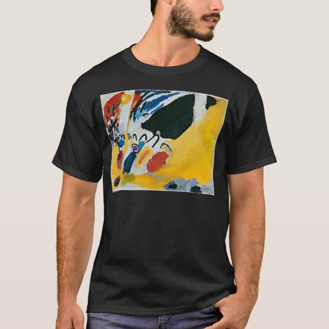 Kandinsky Impression III Concert Abstract Painting T-Shirt (Front)