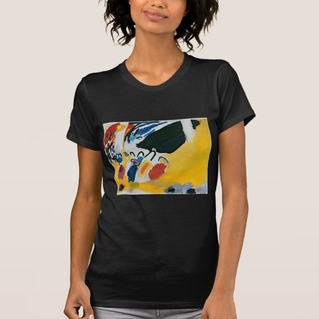 Kandinsky Impression III Concert Abstract Painting T-Shirt (Front)