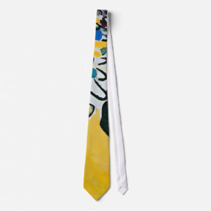 Kandinsky Impression III Concert Abstract Painting Tie