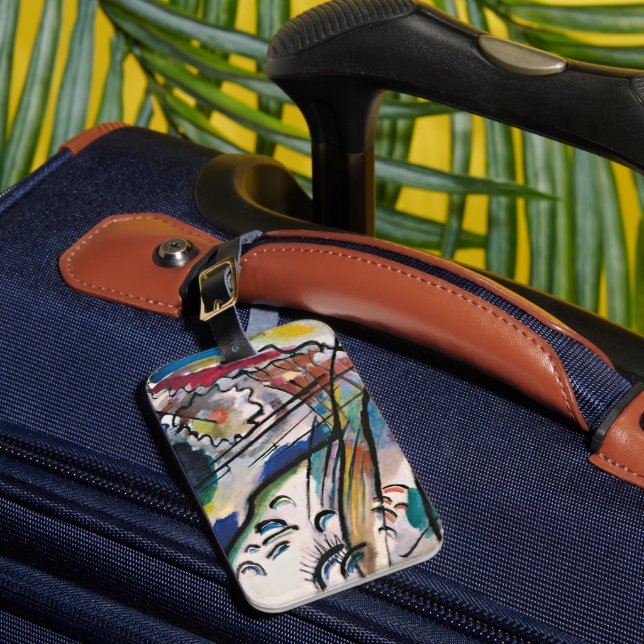 Kandinsky - Improvisation 28, Luggage Tag (Front Insitu 1)