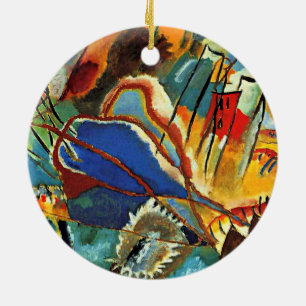 Kandinsky - Improvisation 30 - Cannons Ceramic Ornament
