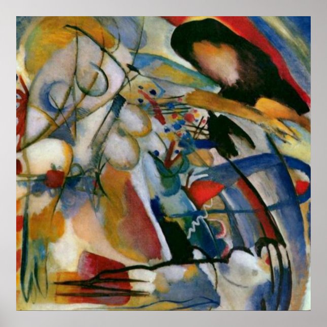 Kandinsky Improvisation 33 Orient Abstract Artwork Poster (Front)