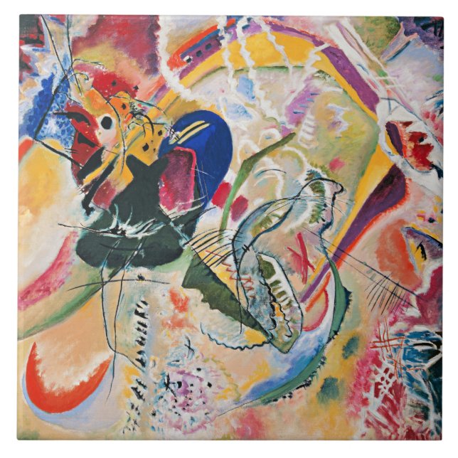 Kandinsky - Improvisation 35 Ceramic Tile (Front)