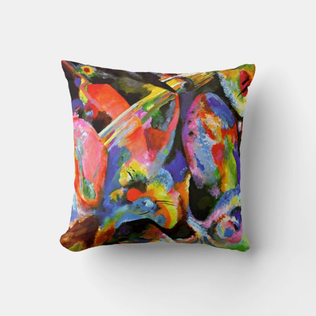 Kandinsky - Improvisation Deluge Cushion (Front)