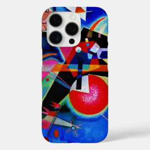 Kandinsky in Blue Abstract Painting iPhone 16 Pro Case