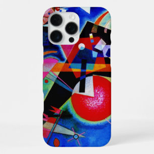 Kandinsky in Blue Abstract Painting iPhone 16 Pro Max Case