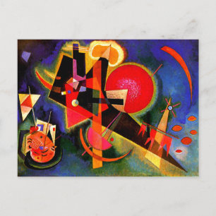 Kandinsky - In Blue, famous artwork Card