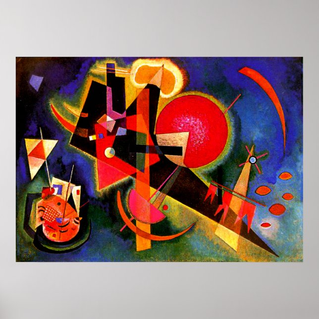 Kandinsky - In Blue Poster (Front)
