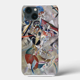 Kandinsky In Grey Abstract Artwork iPhone 13 Case