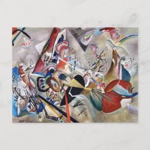 Kandinsky In Grey Postcard