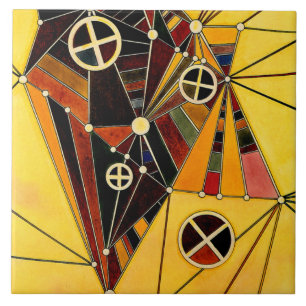 Kandinsky - In the Network, Ceramic Tile