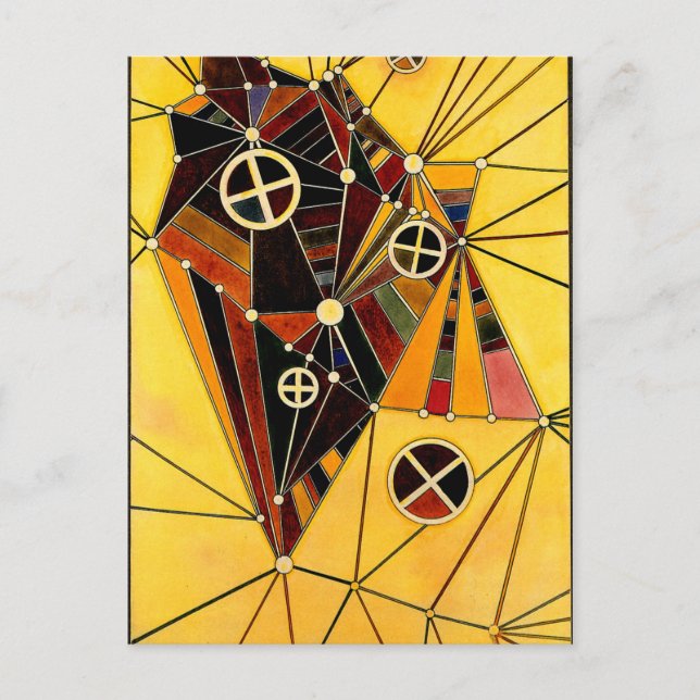 Kandinsky - In the Network Postcard (Front)
