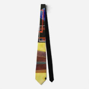 Kandinsky Inner Alliance Abstract Artwork Tie