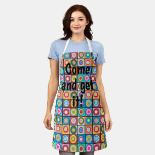 Kandinsky-Inspired Circles  Apron