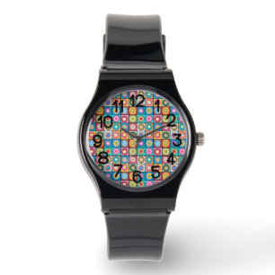 Kandinsky-Inspired Circles Watch