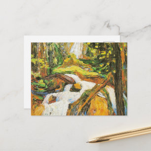 Kandinsky - Kochel: Waterfall I, Postcard
