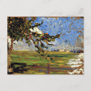 Kandinsky - Landscape with Apple Tree Postcard