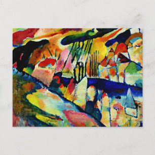 Kandinsky - Landscape with Rain Postcard