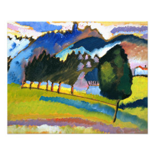 Kandinsky - Landscape with Rolling Hills  Photo Print