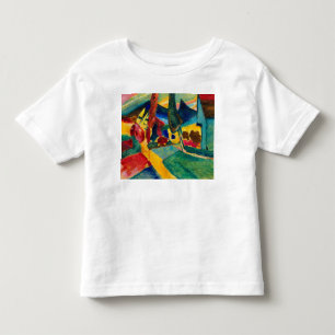 Kandinsky Landscape with Two Poplars Toddler T-Shirt