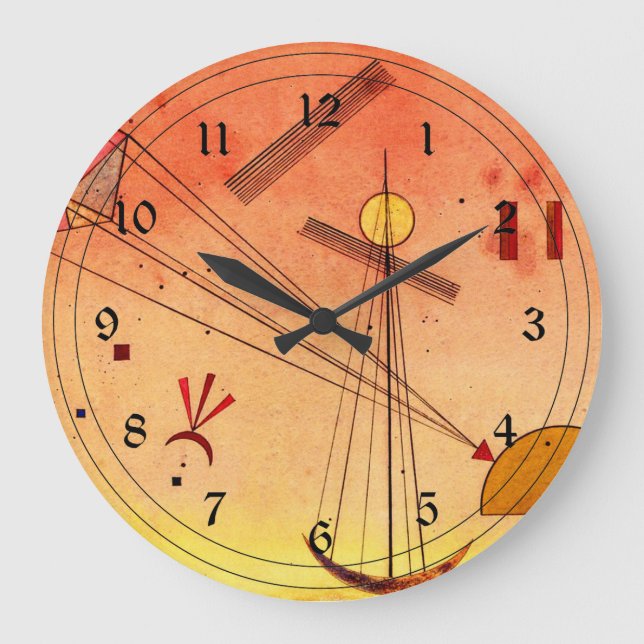 Kandinsky - Light Attachment Large Clock (Front)