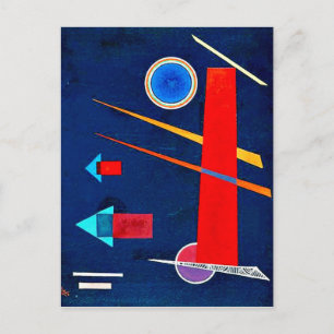 Kandinsky - Mighty Red Postcard