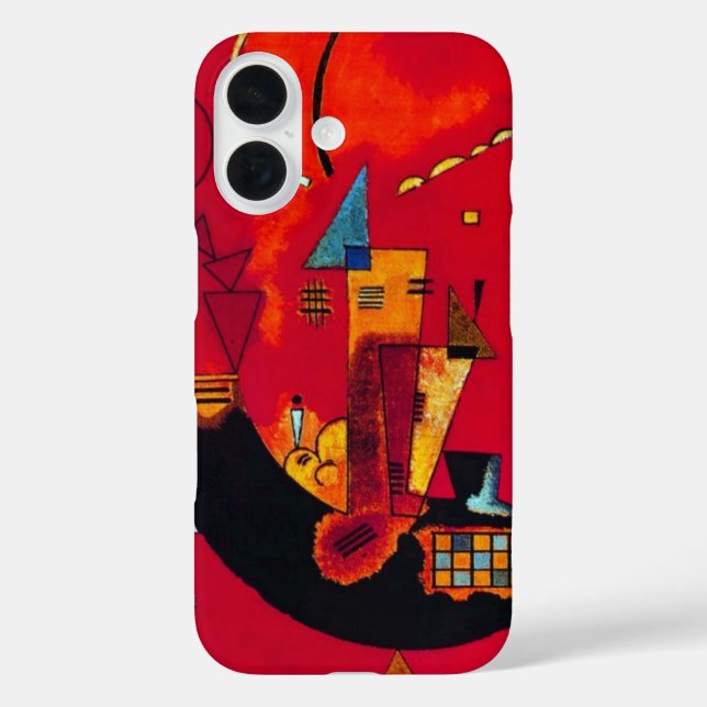 Kandinsky Mit und Gegen Case-Mate iPhone Case (Back)