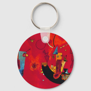 Kandinsky Mit und Gegen Key Ring