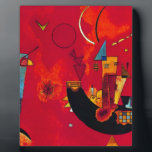 Kandinsky Mit und Gegen Plaque<br><div class="desc">Contemporary Abstract Art Master Wassily Kandinsky's Mit und Gegen Painting Modern Painters and Artists</div>
