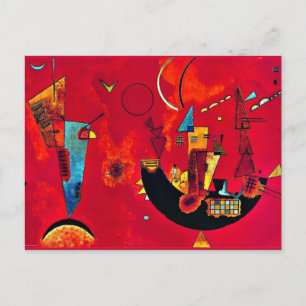 Kandinsky - Mit und Gegen (With and Against) Postcard