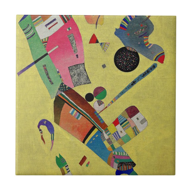 Kandinsky - Moderation Ceramic Tile (Front)
