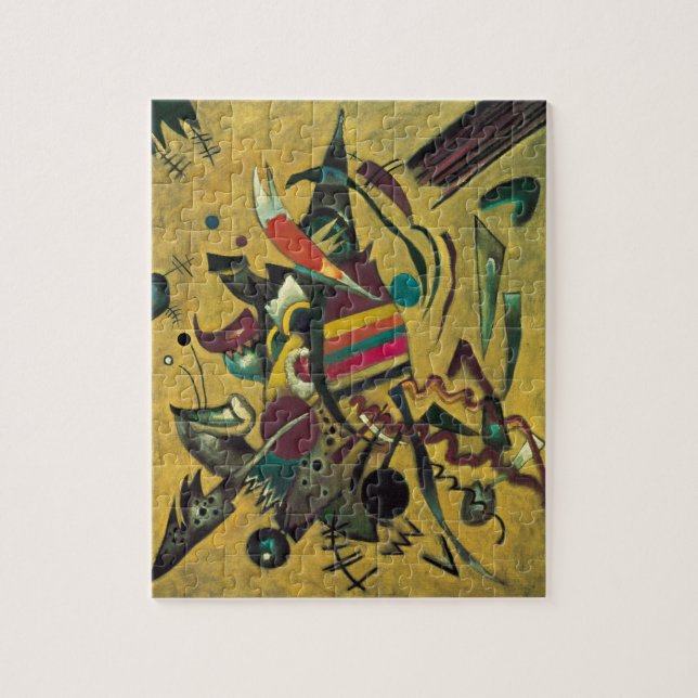 Kandinsky Modern Absract Expressionist Artwork Jigsaw Puzzle (Vertical)