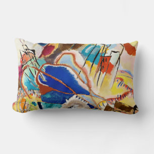 Kandinsky Modern Abstract Painting Artwork Lumbar Cushion