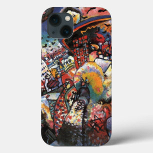 Kandinsky Moscow I Cityscape Abstract Painting iPhone Case