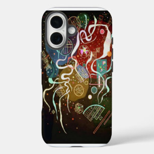 Kandinsky Movement I Abstract Painting iPhone 16 Case